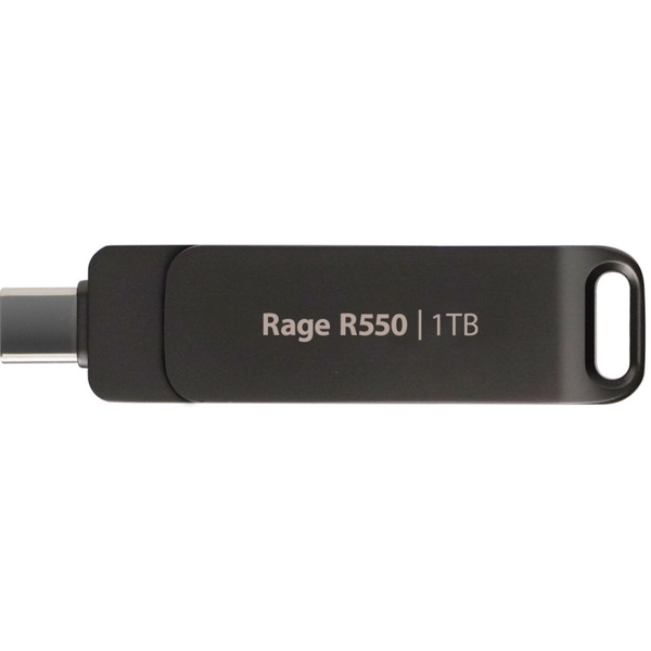 Patriot Rage R550 1TB, USB-Stick - black, USB-A und USB-C 3.2 Gen 1