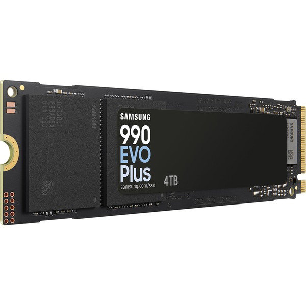 Samsung 990 EVO Plus 4 TB, SSD - PCIe 4.0 x4 5.0 x2, NVMe 2, M.2 2280, intern