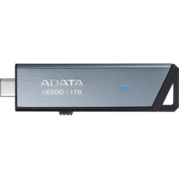 ADATA UE800 1 TB, USB-Stick - aluminium (gebrstet), USB-C 3.2 (10 Gbit/s)