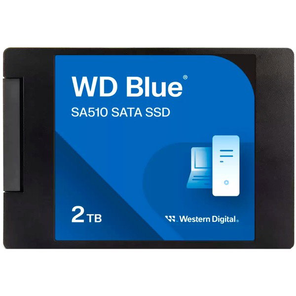 WD Blue SA510 2 TB, SSD - SATA 6 Gb/s, 2,5