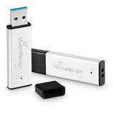 MediaRange High Performance 16 GB, USB-Stick - silver/black, USB-A 3.2 Gen 1
