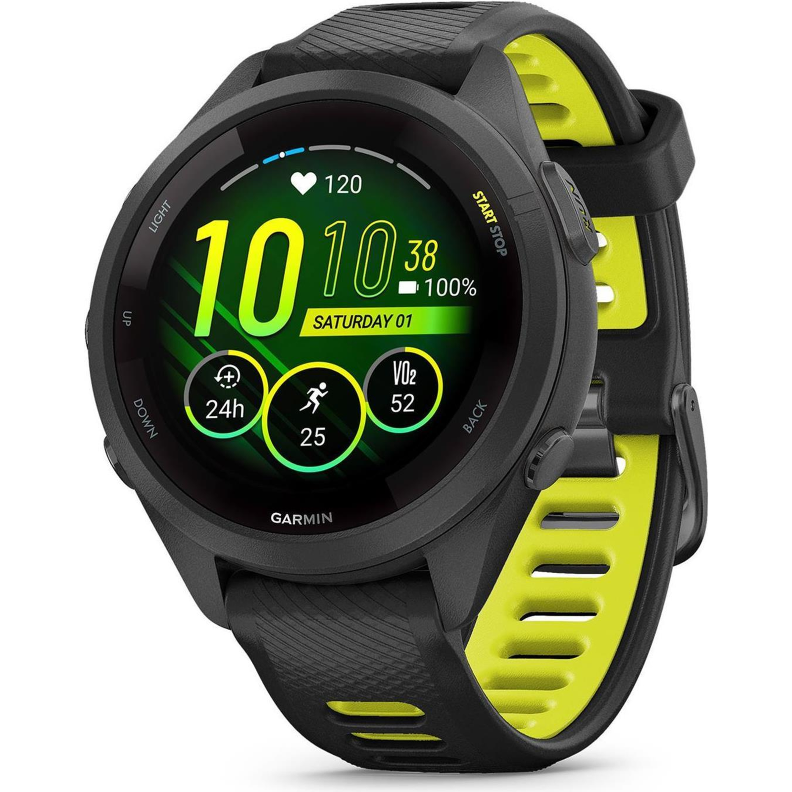 Garmin Forerunner 265S Black/Lemon Yellow