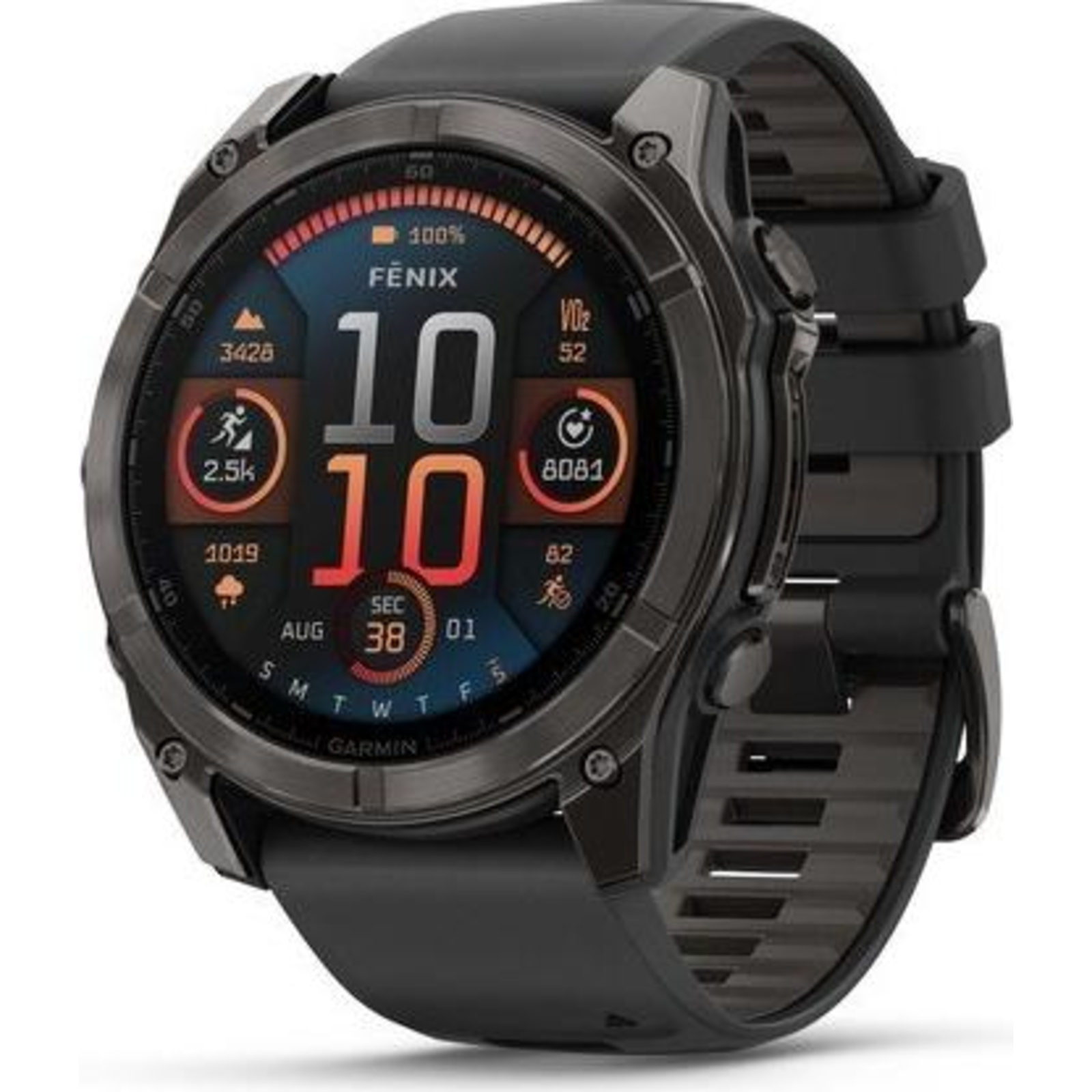 Garmin Fenix 8 AMOLED Sapphire Dark Grey Sports Watch