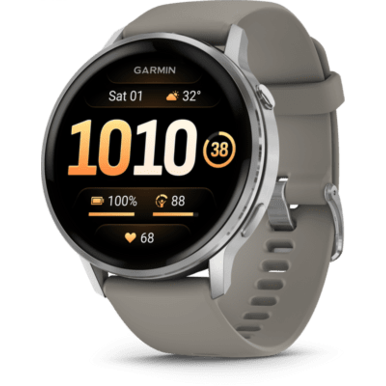 Garmin Venu 4 Quick-change Silicone Wristband Grey