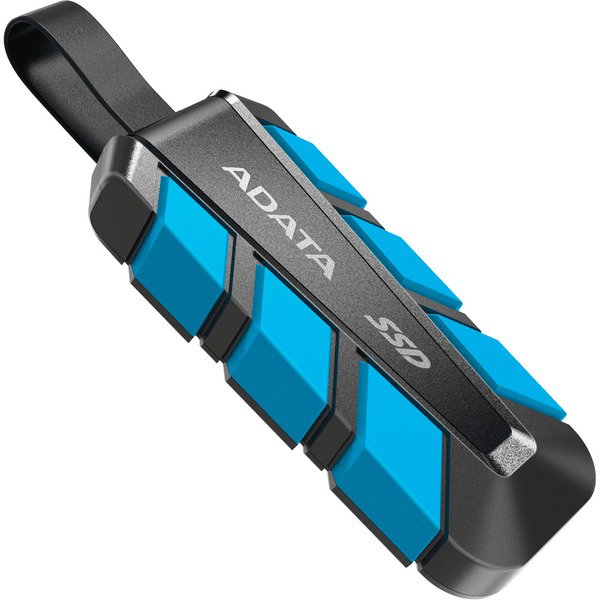 ADATA SC740 External SSD 2 TB, Externe SSD - black/blue, USB-C 3.2 Gen 2 (10 Gbit/s)