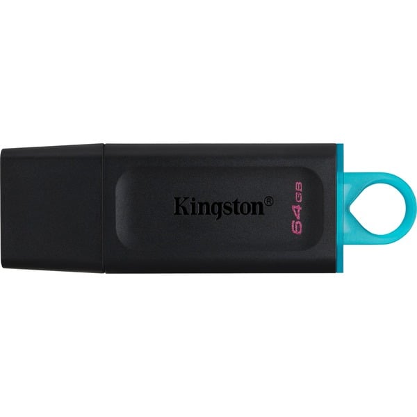 Kingston DataTraveler Exodia 64 GB, USB-Stick - black/turquoise, USB-A 3.2 Gen 1