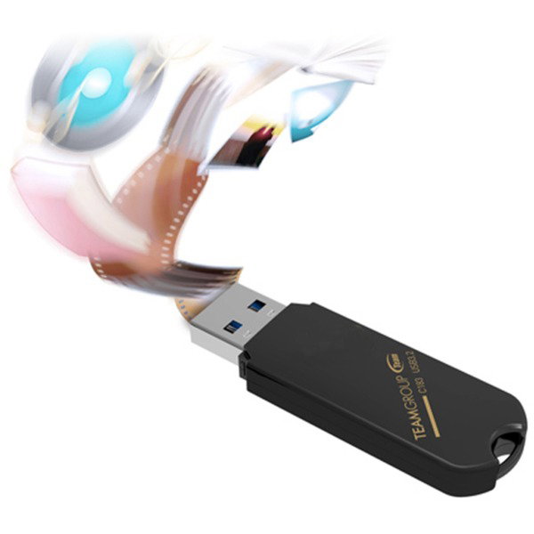 Team Group C183 256 GB, USB-Stick - black, USB-A 3.2 Gen 1