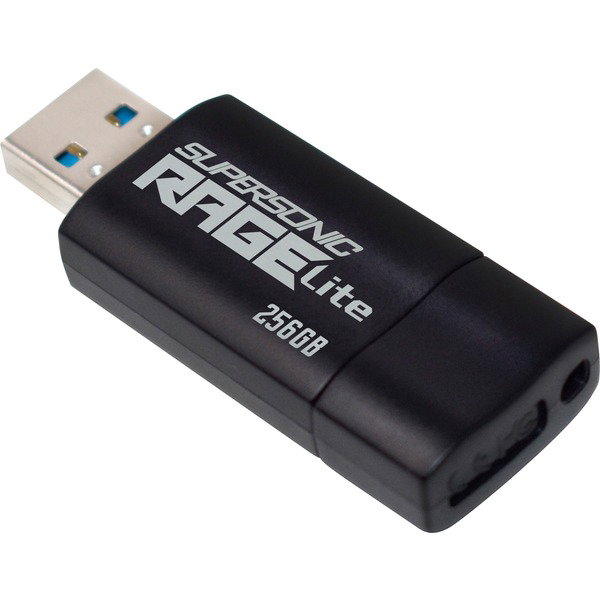 Patriot Supersonic Rage Lite 256 GB, USB-Stick - black/blue, USB-A 3.2 Gen 1