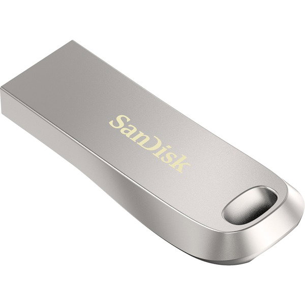 SanDisk Ultra Luxe 128 GB, USB-Stick - silver, USB-A 3.2 Gen 1