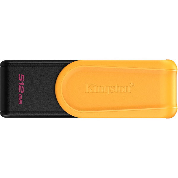 Kingston DataTraveler Exodia S 512 GB, USB-Stick - black/yellow, USB-A 3.2 Gen 1