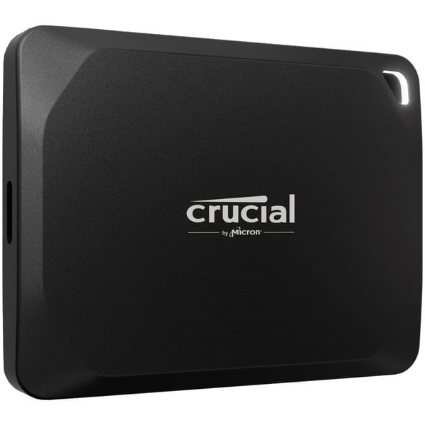 Crucial X10 Pro Portable SSD 1 TB, Externe SSD - black (matte), USB-C 3.2 Gen 2x2 (20 Gbit/s)