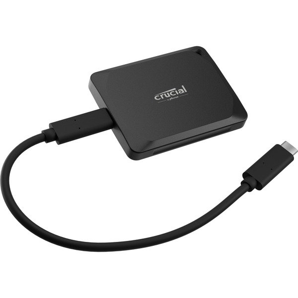 Crucial X10 Pro Portable SSD 1 TB, Externe SSD - black (matte), USB-C 3.2 Gen 2x2 (20 Gbit/s)