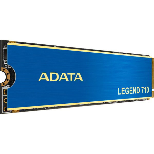 ADATA LEGEND 710 512 GB, SSD - blue/gold, PCIe 3.0 x4, NVMe 1.4, M.2 2280