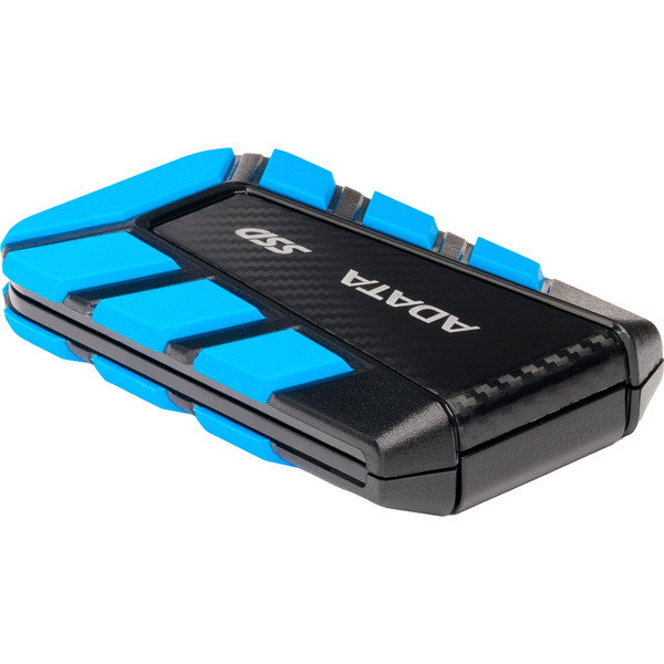 ADATA External SSD SD820 1 TB, Externe SSD - black/blue, USB-C 3.2 Gen 2 (10 Gbit/s)