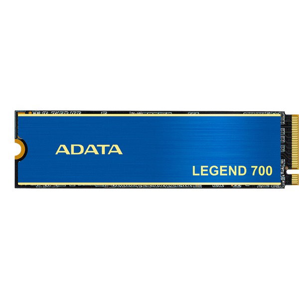 ADATA LEGEND 700 512 GB, SSD - blue/gold, PCIe 3.0 x4, NVMe 1.4, M.2 2280