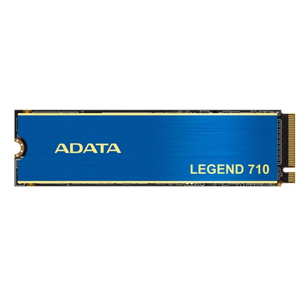 ADATA LEGEND 710 256 GB, SSD - blue/gold, PCIe 3.0 x4, NVMe 1.4, M.2 2280