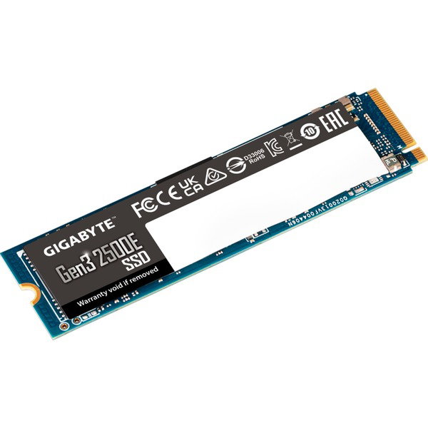GIGABYTE Gen3 2500E SSD 1 TB - PCIe 3.0 x4, NVMe 1.3, M.2 2280