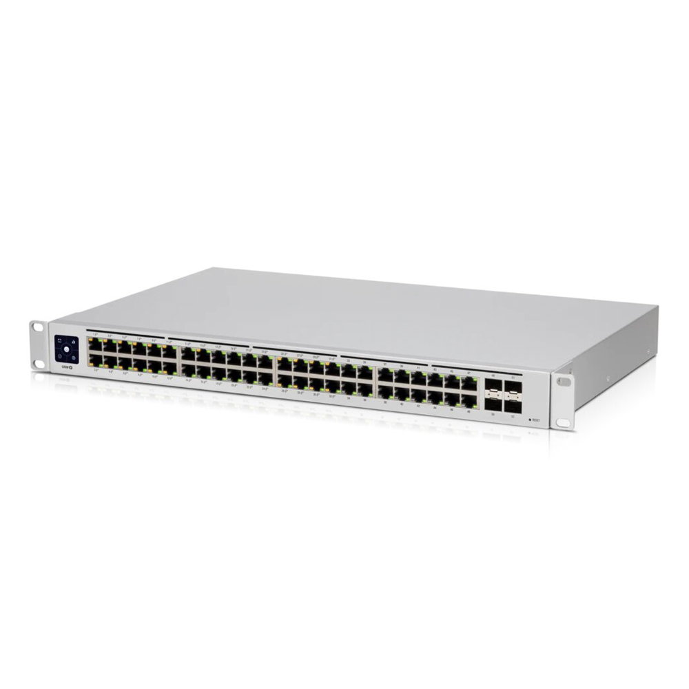Ubiquiti Standard 48-Port PoE Managed Switch 48x Gigabit Ethernet (32x PoE+ Max. 195W) 4x SFP