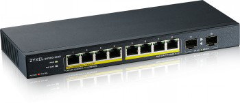 ZYXEL GS1100-10HPV2, UNMANAGED POE 8X GIGABIT, 2X FIBER UPLINK, 130 WATT POE (5Y WARRANTY)