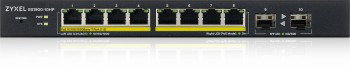 Zyxel GS1900-10HP Managed L2 Gigabit Ethernet (10/100/1000) Power over Ethernet (PoE) Black