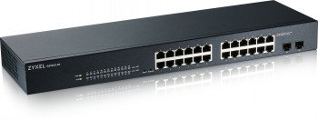 Zyxel GS-1900-24 v2 Managed L2 Gigabit Ethernet (10/100/1000) 1U Black