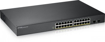ZYXEL GS1900-24HP V2, 24-PORT GBE L2 POE SMART SWITCH, RACKMOUNT, 170 WATT (5Y WARRANTY)