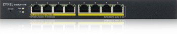 Zyxel GS1900-8HP v3 PoE Managed L2 Gigabit Ethernet (10/100/1000) Power over Ethernet (PoE) Black