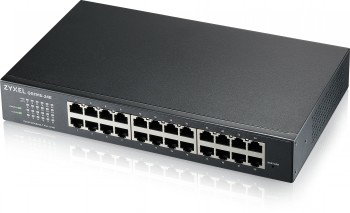 ZYXEL GS1915-24E, 24-PORT GBE SMART SWITCH, HYBRID MODE, STANDALONE OR NEBULAFLEX CLOUD, RACKMOUNT, FANLESS (5Y WARRANTY)
