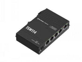 TELTONIKA TSW114 IOT SWITCH 5X10/100/1000 RJ45