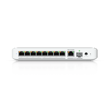 UBIQUITI FLEX 2.5G POE FLEXIBLE, 8-PORT 2.5 GBE POE++ SWITCH WITH A 10 GBE RJ45/SFP+ COMBINATION UPLINK PORT THAT CAN BE POWERED WITH POE+++ OR AN AC POWER ADAPTER*
