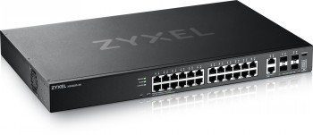 ZYXEL XGS2220-30, L3 ACCESS SWITCH, 24X1G RJ45 2X10MG RJ45, 4X10G SFP+ UPLINK, INCL. 1 YR NEBULAFLEX PRO (5Y WARRANTY)