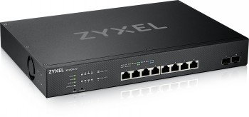 ZYXEL XS1930-10, 8-PORT MULTI-GIGABIT SMART MANAGED SWITCH WITH 2 SFP+ UPLINK, HYBRID MODE, STANDALONE OR NEBULAFLEX CLOUD (5Y WARRANTY)