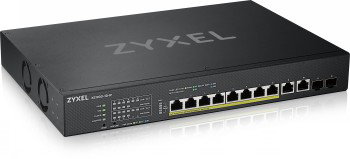 ZYXEL XS1930-12HP, 8-PORT MULTI-GIGABIT SMART MANAGED POE 375WATT 802.3BT SWITCH, 2X 10GBE, 2 SFP+ UPLINK, HYBRID MODE, STANDALONE OR NEBULAFLEX CLOUD (5Y WARRANTY)