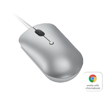 LENOVO 540 USB-C WIRED COMPACT MOUSE (CLOUD GREY)