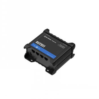 TELTONIKA RUT951 IOT ROUTER 4G (CAT4) DUAL SIM 4X10/100 RJ45 WIFI