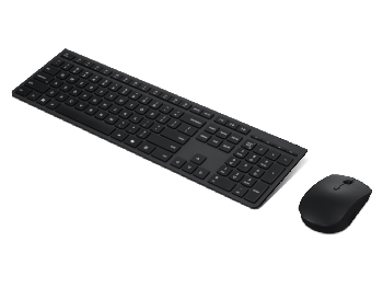 LENOVO PROFESSIONAL WIRELESS RECHARGEABLE KEYBOARD AND MOUSE COMBO AI - US EURO