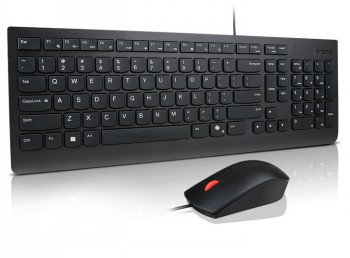 LENOVO ESSENTIAL WIRED KEYBOARD AND MOUSE COMBO AI ESTONIAN