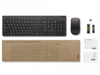 LENOVO ESSENTIAL WIRELESS KEYBOARD & MOUSE G2 NORDIC (AI)