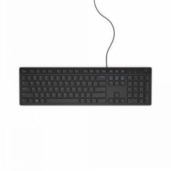 DELL WIRED KEYBOARD - KB216 - PAN-NORDIC (QWERTY) - BLACK