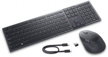 DELL PRO PREMIUM COLLABORATION KEYBOARD AND MOUSE - KM900 - US INTERNATIONAL (QWERTY)
