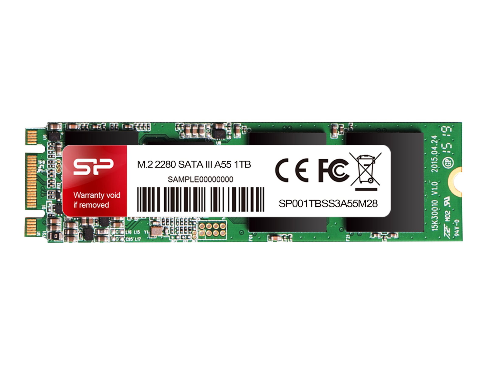 SILICON POWER SSD A55 1TB M.2 SATA 560/530 MB/s