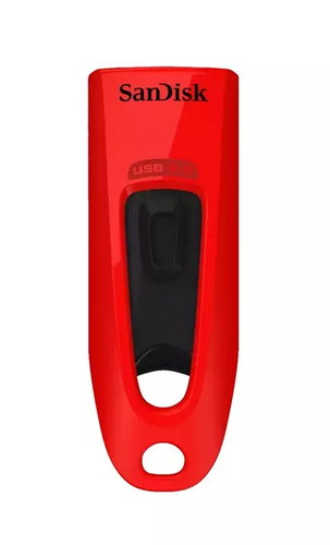 ULTRA 32 GB USB FLASH DRIVE - USB 3.0 UP TO 100MB/S READ RED