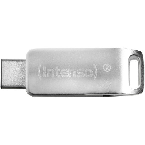 Intenso cMOBILE LINE 32GB, USB-Stick - silver, USB-A 3.2 Gen 1, USB-C 3.2 Gen 1