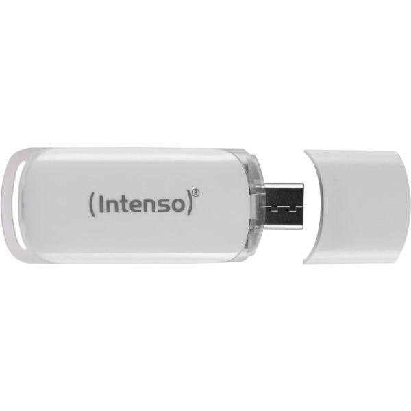 Intenso FLASH LINE 64 GB, USB-Stick - white, USB-C 3.2 Gen 1
