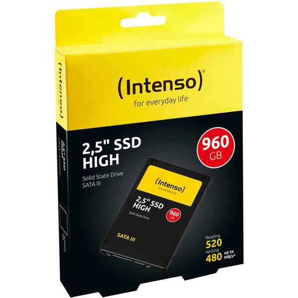 Intenso High 960 GB, SSD - SATA 6 Gb/s, 2,5