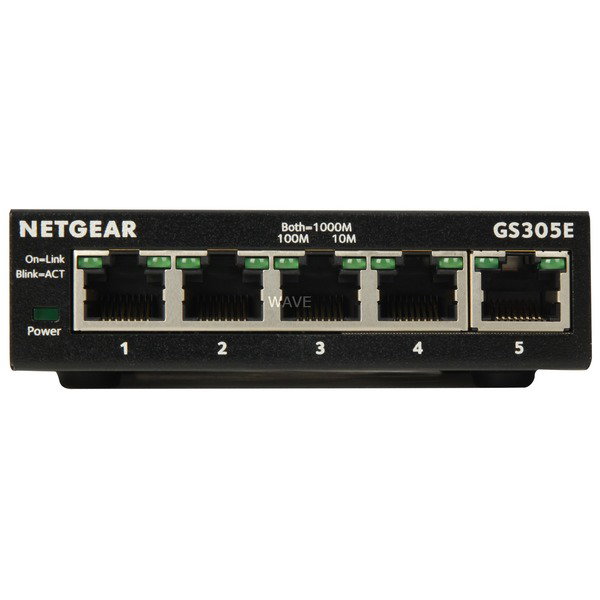 Netgear GS305E, Switch