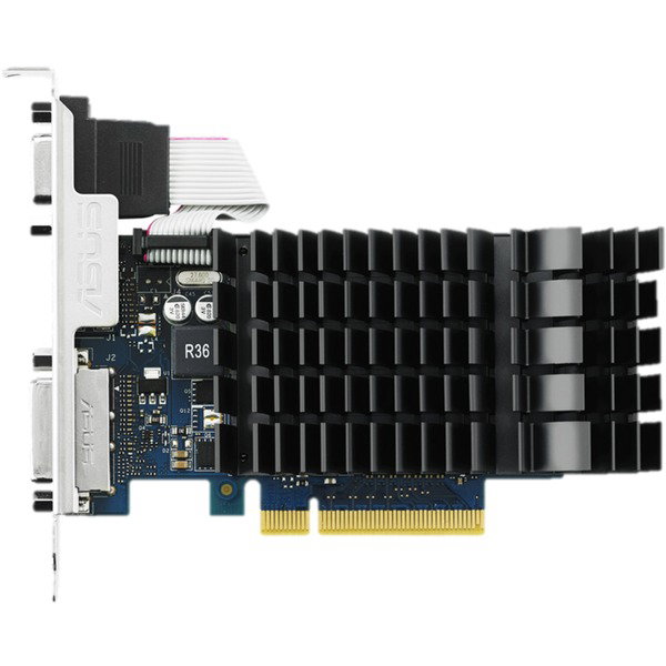 ASUS GeForce GT730-SL-BRK, graphics card - HDMI, DVI-D, VGA
