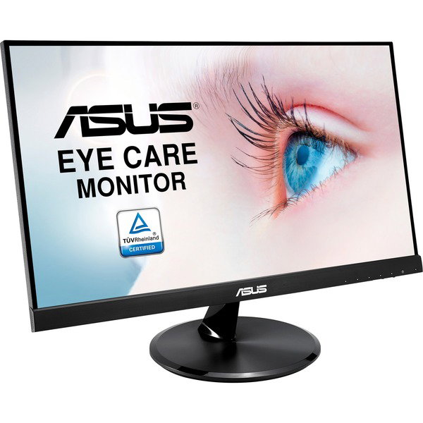 ASUS Eye Care VP229HF, Gaming-Monitor - 54.5 cm (21.4 inches), black, FullHD, IPS, Adaptive-Sync, 100Hz Panel