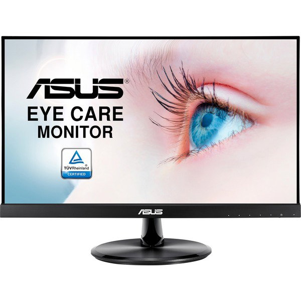ASUS Eye Care VP229HF, Gaming-Monitor - 54.5 cm (21.4 inches), black, FullHD, IPS, Adaptive-Sync, 100Hz Panel