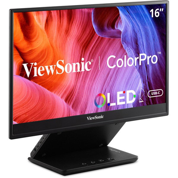 ViewSonic VP16-OLED, OLED-Monitor - 40 cm (16 inches), black (matte), FullHD, USB-C